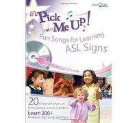 Pick Me Up W/CD: Fun Songs for Learning Signs [With CD] by Sign2Me (1-Jul-2003) Spiral-bound