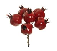 Pick Melograno Rosso Pz 36 Decorazioni Addobbi Natale
