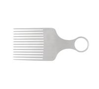 Pick per capelli in metallo | Pettine per strumenti per lo styling antiscivolo in alluminio, pettine in metallo | per la famiglia, gli amici, gli uomini, i viaggi, il salone di casa, i ricci al copert