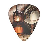 Pick per chitarra American West Rodeo Guitar Picks - Guitar Accessories - Guitar Picks For Acoustic Guitar,Electric Guitar,Bass Guitar For Men Women Professional Guitarist,Musicians And Beginner.