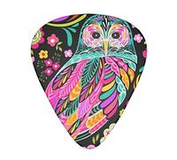 Pick per chitarra Anime Owl Guitar Picks - Guitar Accessories - Guitar Picks For Acoustic Guitar,Electric Guitar,Bass Guitar For Men Women Professional Guitarist,Musicians And Beginner.