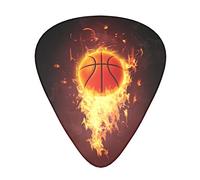 Pick per chitarra Basketball Advanced guitar pick 12 pieces Three thicknesses for bass,electric guitar,acoustic guitar bag