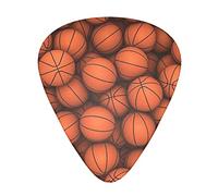 Pick per chitarra Basketball Orange Advanced guitar pick 12 pieces Three thicknesses for bass,electric guitar,acoustic guitar bag
