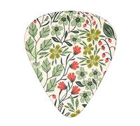 Pick per chitarra Beautiful Flowers Guitar Picks - Guitar Accessories - Guitar Picks For Acoustic Guitar,Electric Guitar,Bass Guitar For Men Women Professional Guitarist,Musicians And Beginner.