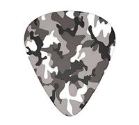 Pick per chitarra Black Grey White Camo Advanced guitar pick 12 pieces Three thicknesses for bass,electric guitar,acoustic guitar bag