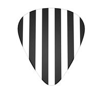 Pick per chitarra Black & White Stripe Advanced guitar pick 12 pieces Three thicknesses for bass,electric guitar,acoustic guitar bag