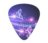 Pick per chitarra butterfly purple Advanced guitar pick 12 pieces Three thicknesses for bass,electric guitar,acoustic guitar bag