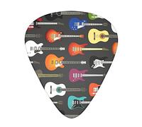 Pick per chitarra Color Acoustic and Guitars Advanced guitar pick 12 pieces Three thicknesses for bass,electric guitar,acoustic guitar bag