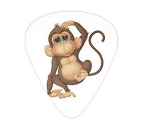 Pick per chitarra cute monkey Advanced guitar pick 12 pieces Three thicknesses for bass,electric guitar,acoustic guitar bag