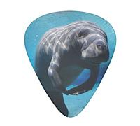 Pick per chitarra Cute Sea Animal Advanced guitar pick 12 pieces Three thicknesses for bass,electric guitar,acoustic guitar bag