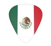 Pick per chitarra Flag of Mexico Advanced guitar pick 12 pieces Three thicknesses for bass,electric guitar,acoustic guitar bag