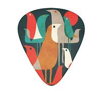 Pick per chitarra Flock of Birds Advanced guitar pick 12 pieces Three thicknesses for bass,electric guitar,acoustic guitar bag