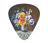 Pick per chitarra Flower Diamond Painting Advanced guitar pick 12 pieces Three thicknesses for bass,electric guitar,acoustic guitar bag