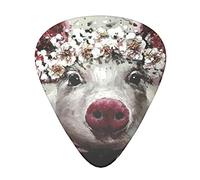 Pick per chitarra Flower pig Advanced guitar pick 12 pieces Three thicknesses for bass,electric guitar,acoustic guitar bag