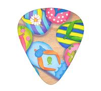 Pick per chitarra Funny Flip Flops Slippers Art Guitar Picks - Guitar Accessories - Guitar Picks For Acoustic Guitar, Guitar,Bass Guitar For Men Women Professional Guitarist,Musicians And Beginner.