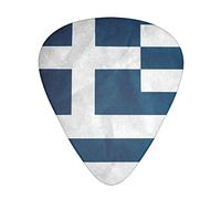 Pick per chitarra greek flag Advanced guitar pick 12 pieces Three thicknesses for bass,electric guitar,acoustic guitar bag
