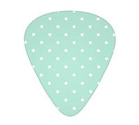 Pick per chitarra Green Polka Dots Guitar Picks - Guitar Accessories - Guitar Picks For Acoustic Guitar,Electric Guitar,Bass Guitar For Men Women Professional Guitarist,Musicians And Beginner.