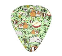 Pick per chitarra Guinea Pig Guitar Picks - Guitar Accessories - Guitar Picks For Acoustic Guitar,Electric Guitar,Bass Guitar For Men Women Professional Guitarist,Musicians And Beginner.