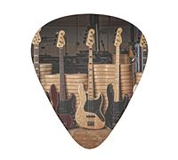 Pick per chitarra Guitar Bass Music Musical Instruments Advanced guitar pick 12 pieces Three thicknesses for bass,electric guitar,acoustic guitar bag