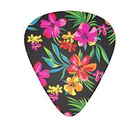 Pick per chitarra Hawaiian Flower Advanced guitar pick 12 pieces Three thicknesses for bass,electric guitar,acoustic guitar bag