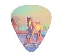 Pick per chitarra Horse Advanced guitar pick 12 pieces Three thicknesses for bass,electric guitar,acoustic guitar bag