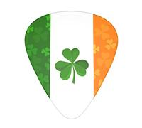 Pick per chitarra irish flag Advanced guitar pick 12 pieces Three thicknesses for bass,electric guitar,acoustic guitar bag