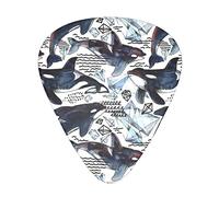 Pick per chitarra Killer Whale Advanced guitar pick 12 pieces Three thicknesses for bass,electric guitar,acoustic guitar bag