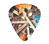 Pick per chitarra Magic Electric Guitar Music Advanced guitar pick 12 pieces Three thicknesses for bass,electric guitar,acoustic guitar bag