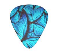 Pick per chitarra Many Blue Butterfly Guitar Picks - Guitar Accessories - Guitar Picks For Acoustic Guitar,Electric Guitar,Bass Guitar For Men Women Professional Guitarist,Musicians And Beginner.