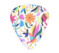 Pick per chitarra Mexican Otomi Animals Advanced guitar pick 12 pieces Three thicknesses for bass,electric guitar,acoustic guitar bag