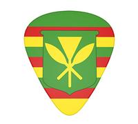 Pick per chitarra Native Hawaiian Flag Advanced guitar pick 12 pieces Three thicknesses for bass,electric guitar,acoustic guitar bag