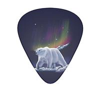 Pick per chitarra Northern Lights Polar Bear Advanced guitar pick 12 pieces Three thicknesses for bass,electric guitar,acoustic guitar bag
