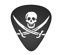 Pick per chitarra Pirate Flag Advanced guitar pick 12 pieces Three thicknesses for bass,electric guitar,acoustic guitar bag