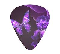 Pick per chitarra Purple Butterfly Advanced guitar pick 12 pieces Three thicknesses for bass,electric guitar,acoustic guitar bag