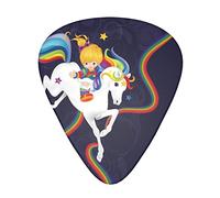 Pick per chitarra Rainbow Bright Guitar Picks - Guitar Accessories - Guitar Picks For Acoustic Guitar,Electric Guitar,Bass Guitar For Men Women Professional Guitarist,Musicians And Beginner.