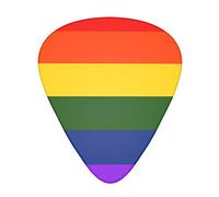 Pick per chitarra Rainbow Flag Advanced guitar pick 12 pieces Three thicknesses for bass,electric guitar,acoustic guitar bag