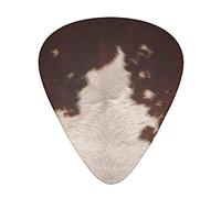 Pick per chitarra red brown cowhide Advanced guitar pick 12 pieces Three thicknesses for bass,electric guitar,acoustic guitar bag
