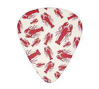 Pick per chitarra Red Lobster Advanced guitar pick 12 pieces Three thicknesses for bass,electric guitar,acoustic guitar bag