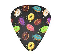 Pick per chitarra Ring Bread With Jam Guitar Picks - Guitar Accessories - Guitar Picks For Acoustic Guitar,Electric Guitar,Bass Guitar For Men Women Professional Guitarist,Musicians And Beginner.