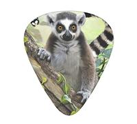 Pick per chitarra Ringtailed Lemur Guitar Picks - Guitar Accessories - Guitar Picks For Acoustic Guitar,Electric Guitar,Bass Guitar For Men Women Professional Guitarist,Musicians And Beginner.
