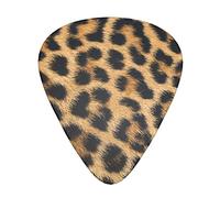 Pick per chitarra Rough Leopard print 3 Different Thickness Abstract Art Colorful Celluloid Guitar Pick Plectrums For Bass,Music Lovers Guitar Players,Acoustic Guitars Includes 0.46mm,0.71mm,0.96mm