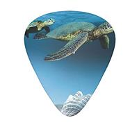 Pick per chitarra Sea Conch Shell Starfish Turtle Guitar Picks - Guitar Accessories - Guitar Picks For Acoustic Guitar, Guitar,Bass Guitar For Men Women Professional Guitarist,Musicians And Beginner.
