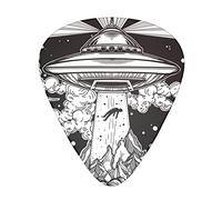 Pick per chitarra Spaceship Guitar Picks - Guitar Accessories - Guitar Picks For Acoustic Guitar,Electric Guitar,Bass Guitar For Men Women Professional Guitarist,Musicians And Beginner.