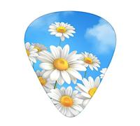 Pick per chitarra Spring Daisy Flowers Advanced guitar pick 12 pieces Three thicknesses for bass,electric guitar,acoustic guitar bag