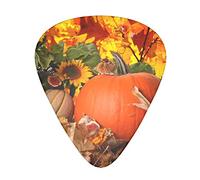 Pick per chitarra Thanksgiving Day Pumpkin Advanced guitar pick 12 pieces Three thicknesses for bass,electric guitar,acoustic guitar bag