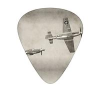 Pick per chitarra World War 2 Aircraft Airplane Advanced guitar pick 12 pieces Three thicknesses for bass,electric guitar,acoustic guitar bag