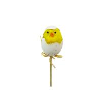 Pick Uovo C/pulcino Cm 6 Pz 12 Animaletti Primavera Pasqua