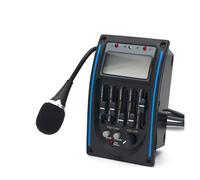 Pick-up A Cinque Stadi, Pickup Piezoelettrico EQ Per Chitarra Acustica Folk Con Accordatura Del Microfono