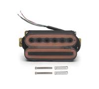 Pick-up Elettrico Humbucker Per Chitarra Elettrica Con Regolazione A Vite Esagonale E Cavo A 4 Nuclei/funzione Split Bk(B Transparent)