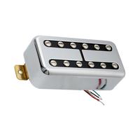 Pick-up Elettrico Pickup Al Manico E Al Ponte Per Chitarra Elettrica A Doppia Bobina Con Magnete Alnico 5 Cromati O Dorati(1 Pc B Chrome)